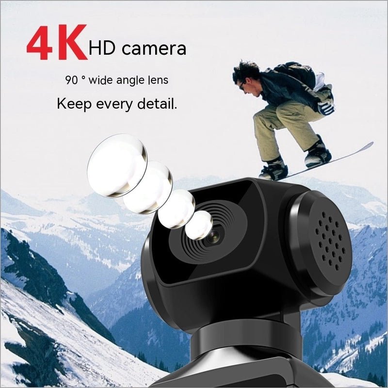 stcraftdigital 270° 4K pocket camera capturing panoramic shot, compact design ideal for adventures and home improvement projects
