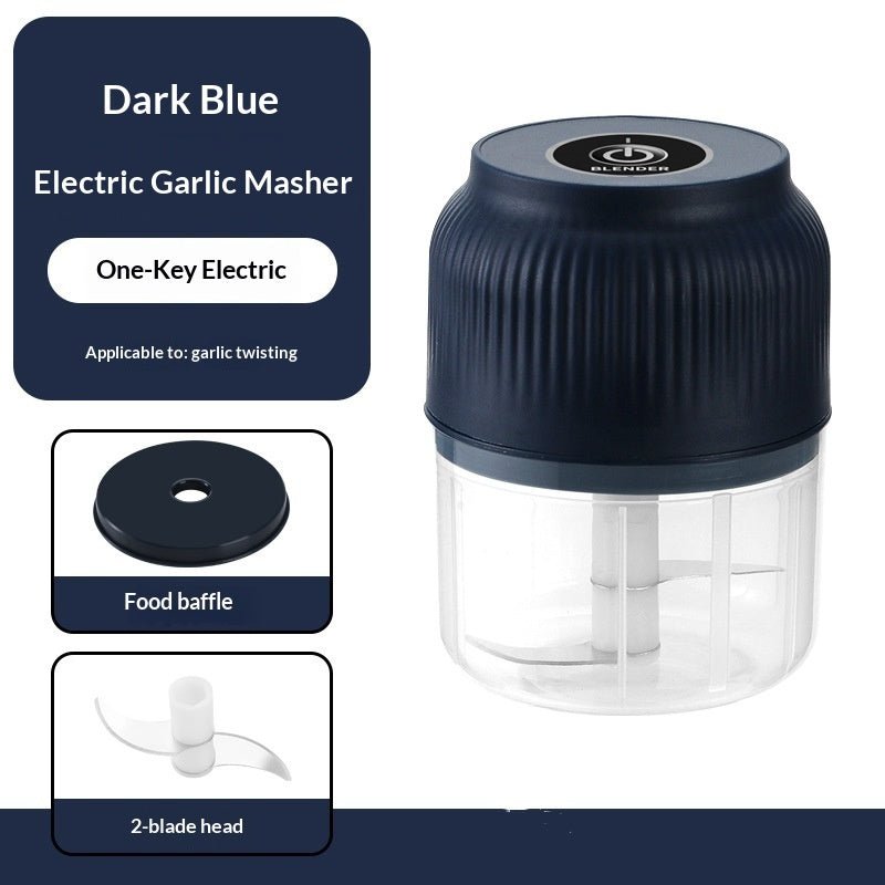 Wireless Electric Garlic Chopper and Portable Veggie Cutter Combo
