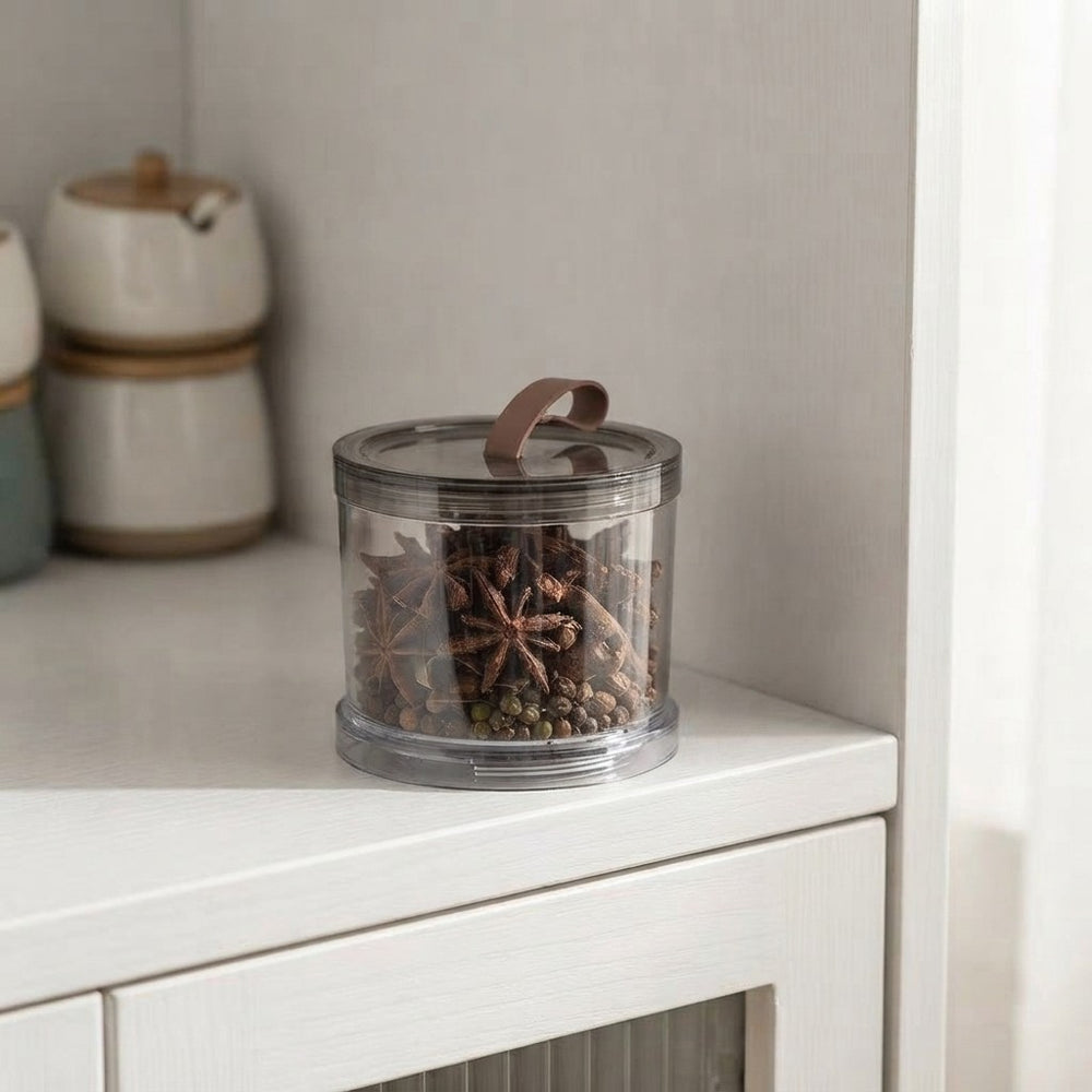 Sealed Jars Kitchen Seasoning Storage Organizer Airtight Stackable Bottle Organization Space-Saving Design For Home Dish Counter